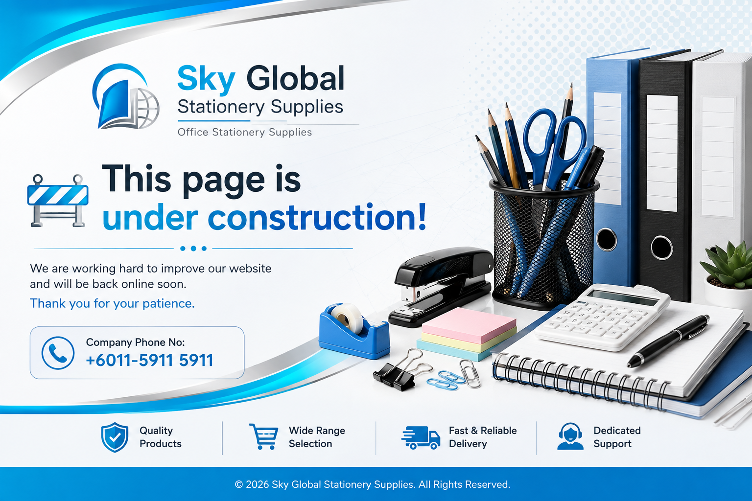Office stationery supplies